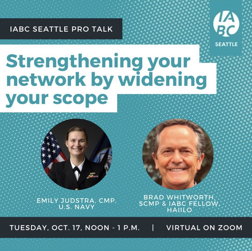 Join us on 10/17! We’ll cover:

✅ Thinking outside of the box when it comes to networking
✅ Strategies for bridging generational divides
✅ Innovative approaches to communication
✅ How to create and nurture your “odd couple” connections 

RSVP: us06web.zoom.us/meeting/regist…
