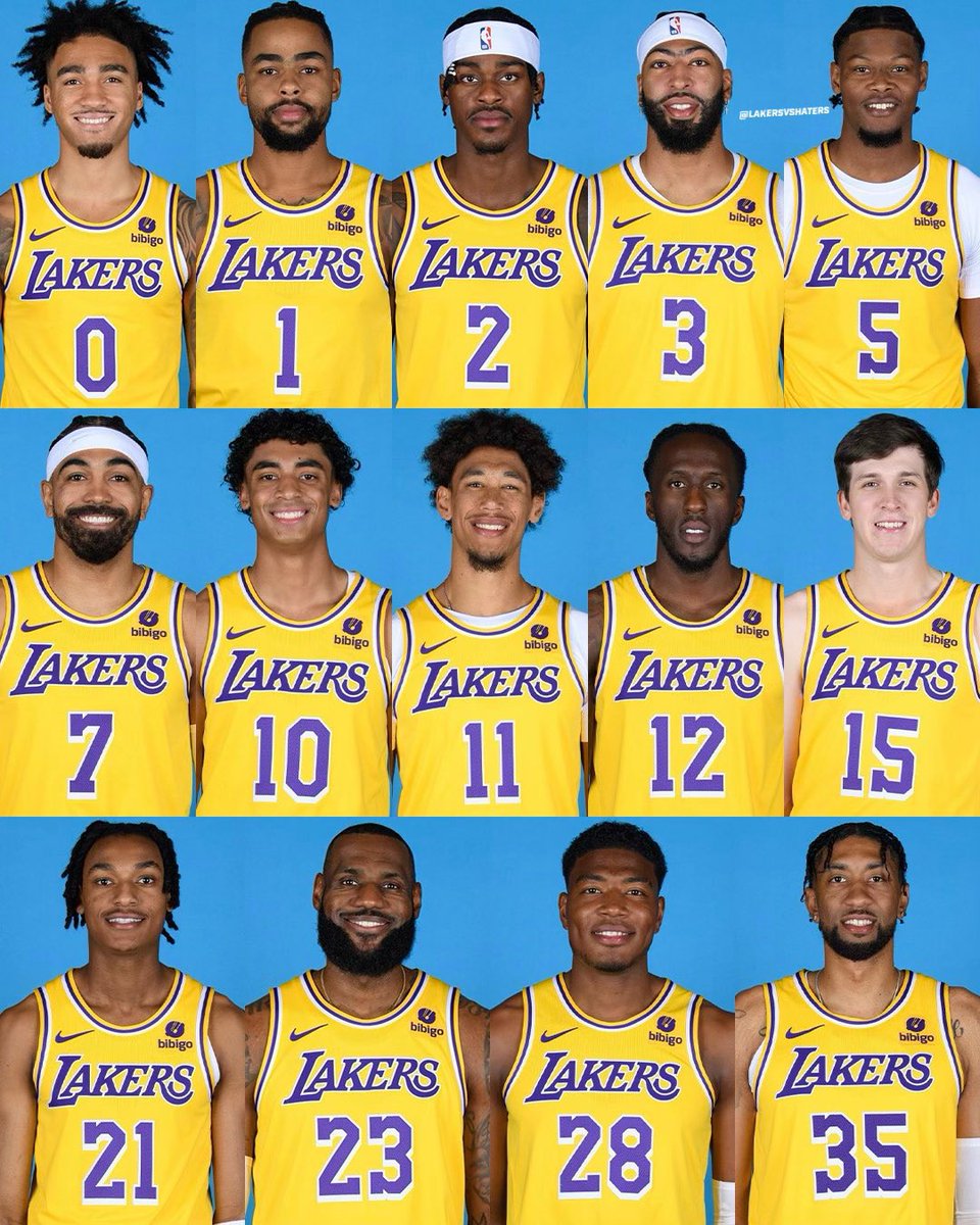 LakersLead's tweet photo. How many games does this squad win? #LakeShow https://t.co/h3qY9DhMDn