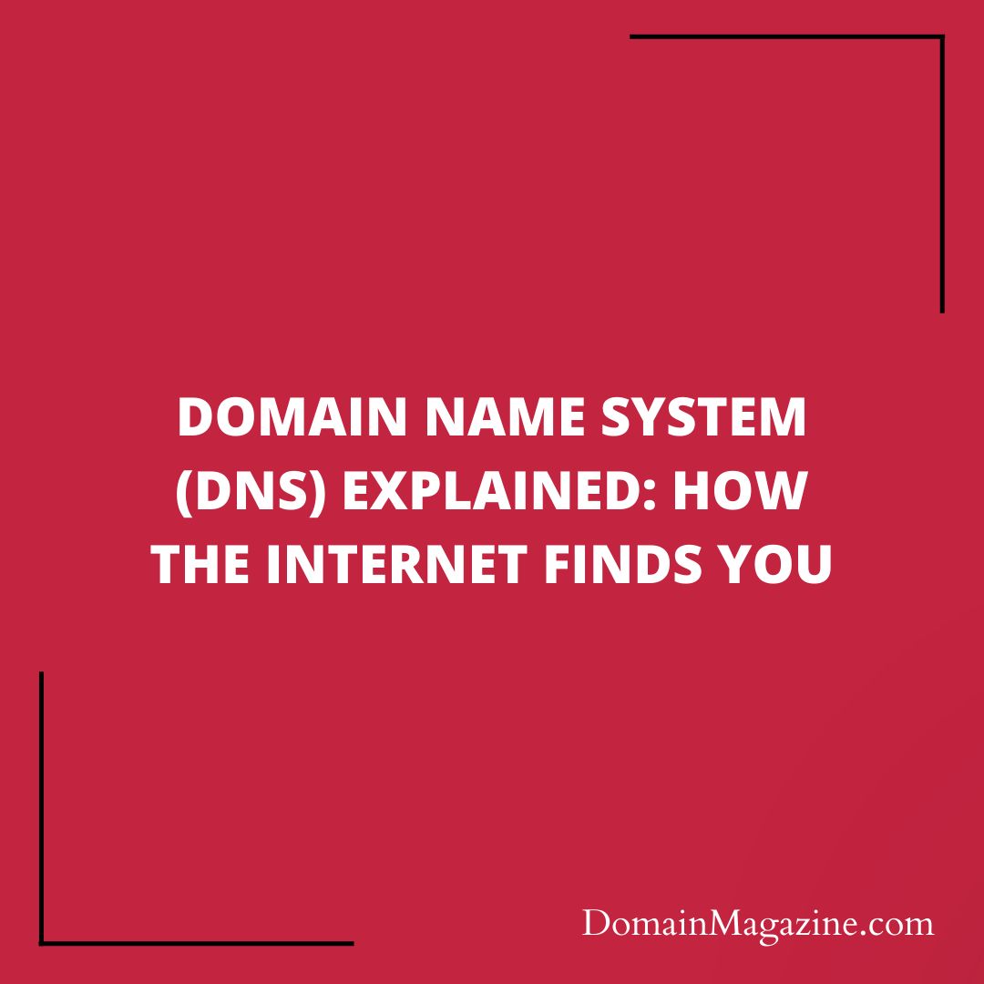 How DNS brings your favorite websites to your fingertips: Unraveling the magic of the internet! 🌐 

Read here: buff.ly/3PFCXta 

#DomainMagazine #DomainName #DNSExplained #InternetMagic#TechDemystified #OnlineConnectivity #DNSPerformance #DigitalWorld #InternetBasics