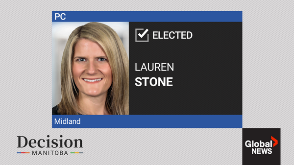 globalwinnipeg's tweet photo. Global News is projecting Lauren Stone has won their seat. https://t.co/vulXL5K9ee