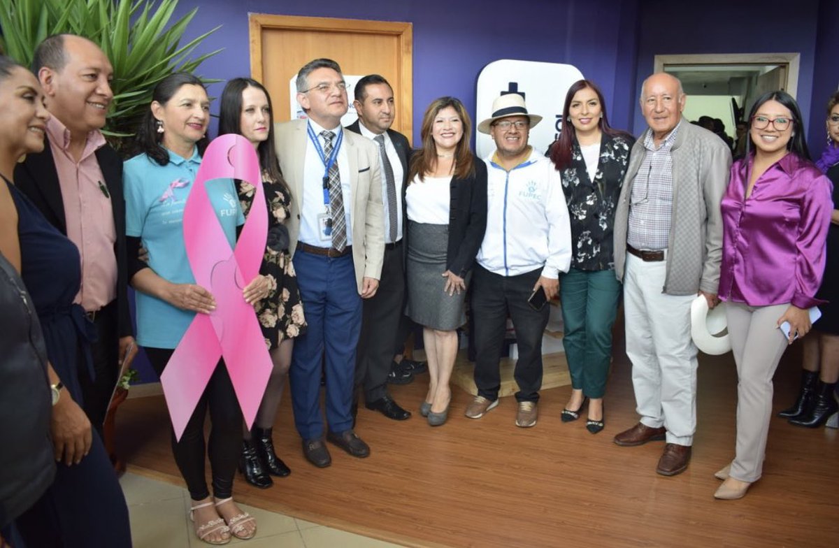 MaFernandaJimbo's tweet photo. Con alegría estuvimos presente en la inauguración del Oncosol

Augúranos muchos éxitos para  que muchas vidas sean salvadas. Nosotros seguiremos aportando desde la sociedad civil para impulsar una atención integral 
Juntos trabajamos para que sea una ciudad que desafía al cáncer https://t.co/RI4mH0xusq