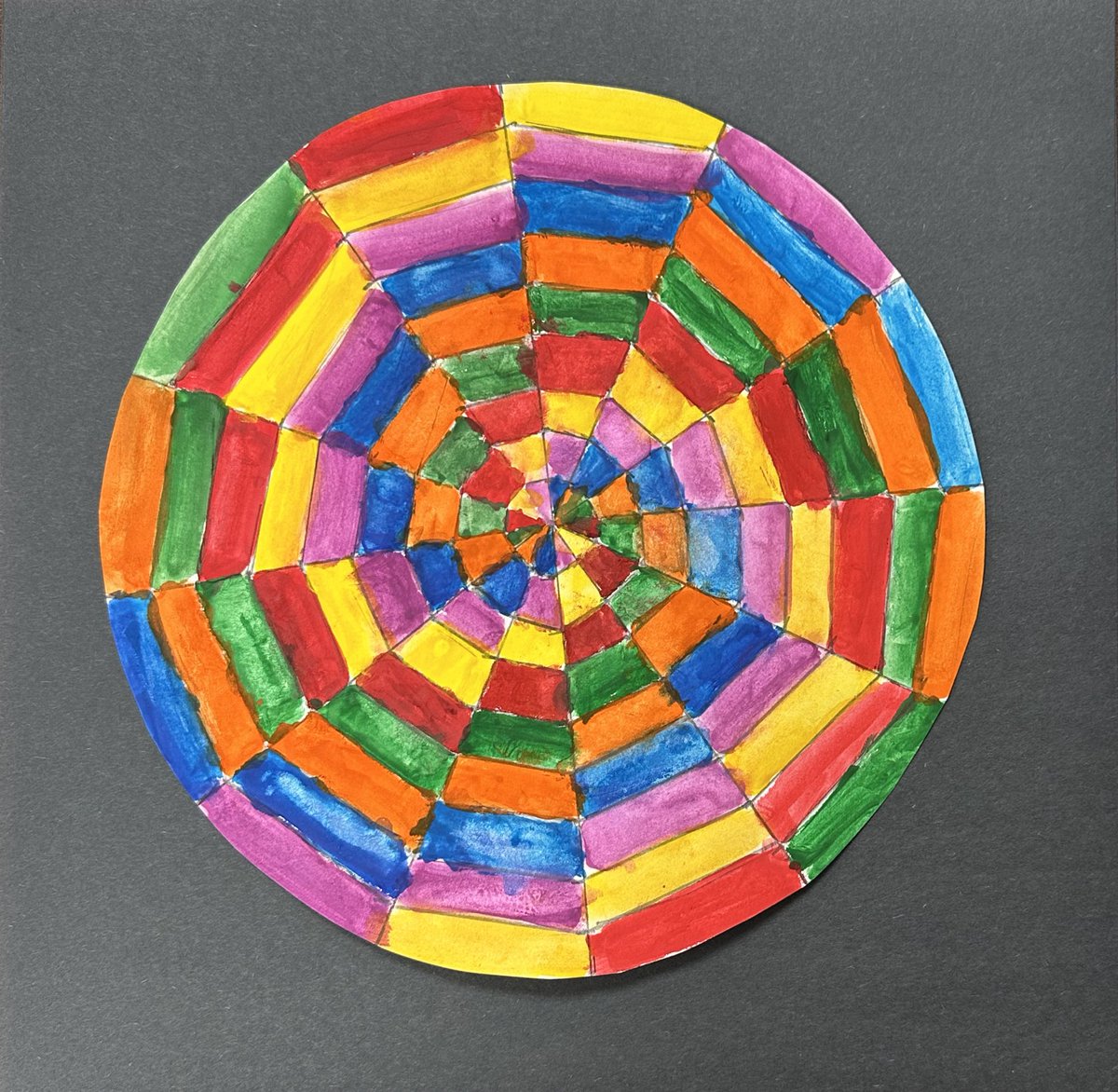 HuntingtonArt1's tweet photo. @BCSDHuntington 5th graders have been working unbelievably hard on their @kristinfarr inspired geo magic hex designs. Check them out! Beyond proud of their dedication to the time consuming details they applied! @BrunswickCSD #journeyofabluedevil #criticalthinking #artandmath https://t.co/GyIhXd08dn