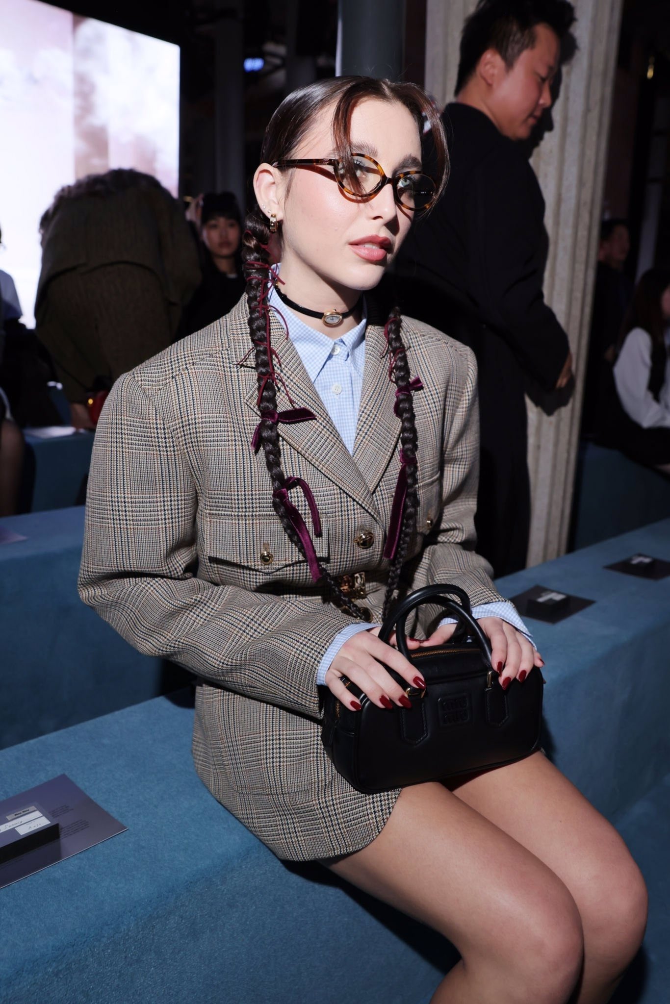 Emma Chamberlain Attending Miu Miu Womenswear Editorial Stock Photo - Stock  Image