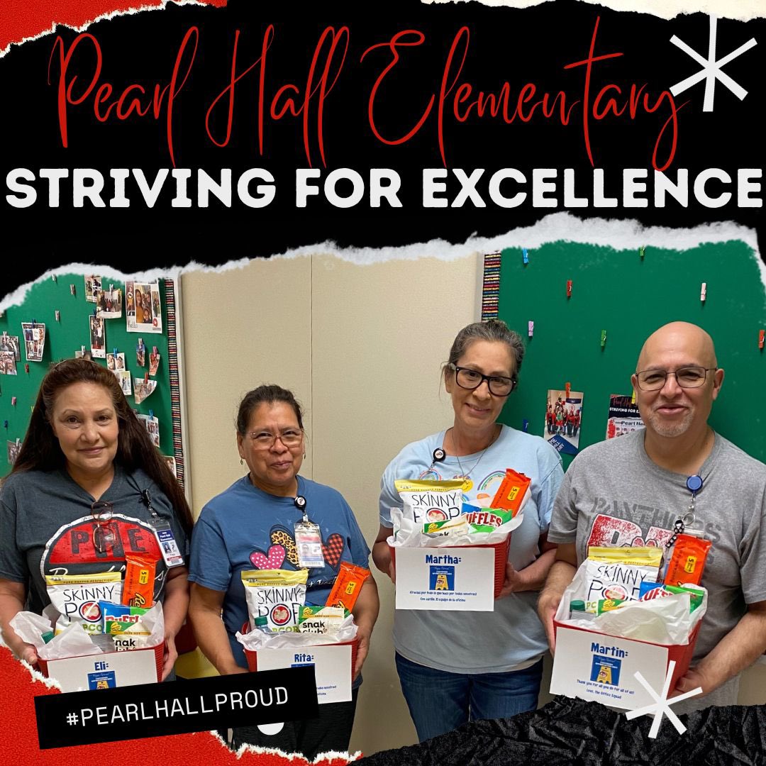 PearlHallES's tweet photo. We kicked off October by celebrating some of our VIPs! We are so grateful for our amazing custodian team. We are so thankful for them. They go advice and beyond for our students and staff. #PearlHallProud #PantherPride https://t.co/wwtU3hSAVy