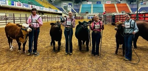 GCFFA Heifer team at HOT in Waco. Go team!