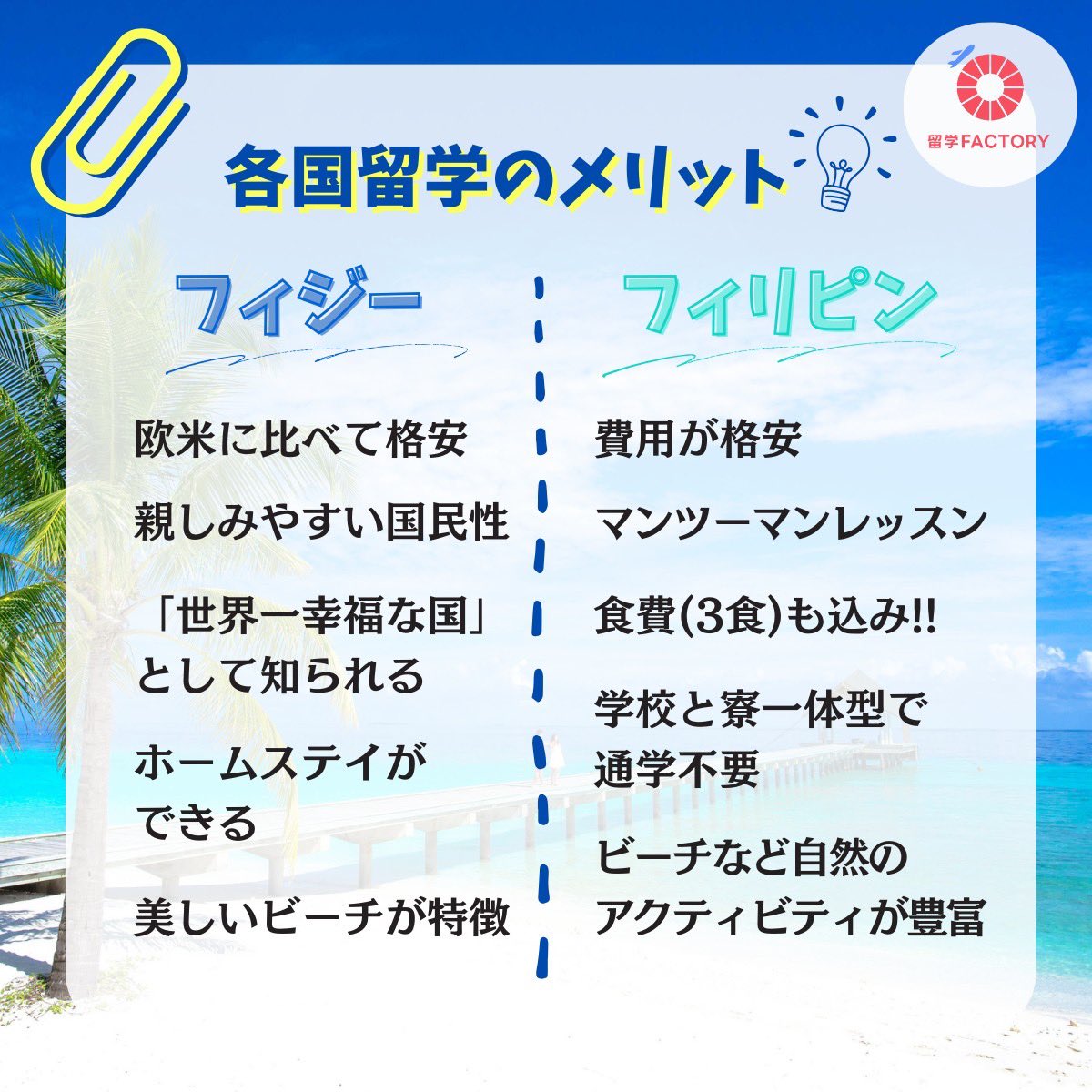 留学FACTORY【格安留学手配✈】 tweet media