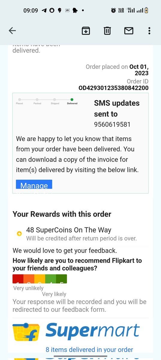 DEEP030731's tweet photo. @Flipkart @jagograhakjago @FlipkartStories 

How come same order is delivered and cancelled. Flipkart is scaling new heights of FRAUD. 
#flipkartscam https://t.co/NNLI6DuzrO