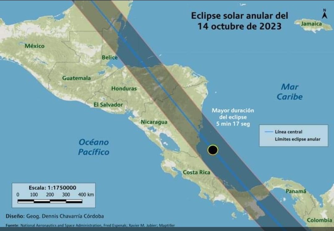 donderisja's tweet image. #PIACT 
#PronoGeomagnetismo
9:20 a.m 03 de octubre 2023

La trayectoria del eclipse comienza sobre el Océano Pacífico y pasa por Oregón, siguiendo hasta cruzar Texas. El eclipse continuará hacia el sur, atravesando América Central y Brasil.