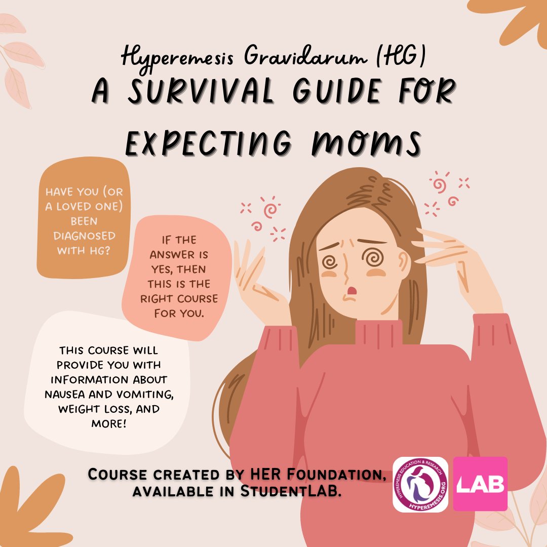 🤰Discover #HGSurvivalGuide: A course for Expecting Moms. Tailored for those with HG diagnosis, learn about managing symptoms, nutrition, and more. 
Enroll FREE on #StudentLAB: student.canopylab.com/public/course-… 
Course created by @HGmoms 💜 
#HERFoundation #PregnancySupport #FreeCourse