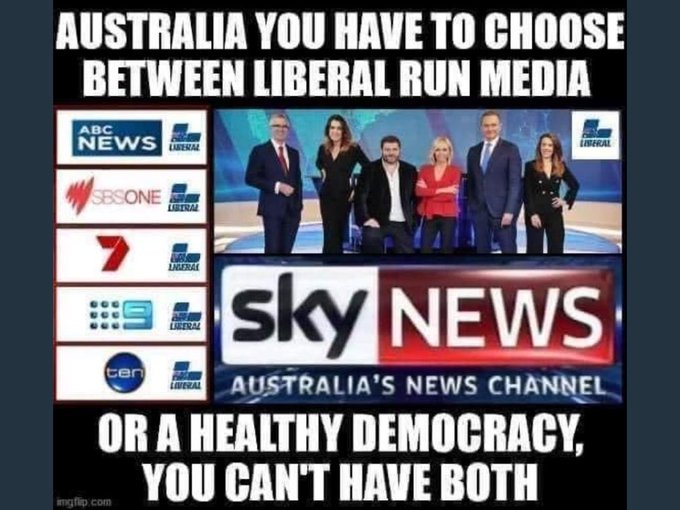 Hello Everyone

If No wins, hold the media responsible. Not just the usual suspects, but the @abcnews loaded with #LNPCorruptionParty stooges led by #Morrison captains pick @ItaButtrose 

Be furious with our National Broadcaster #BoycottABC #mediascum #VoteYES23Australia #VoteYes