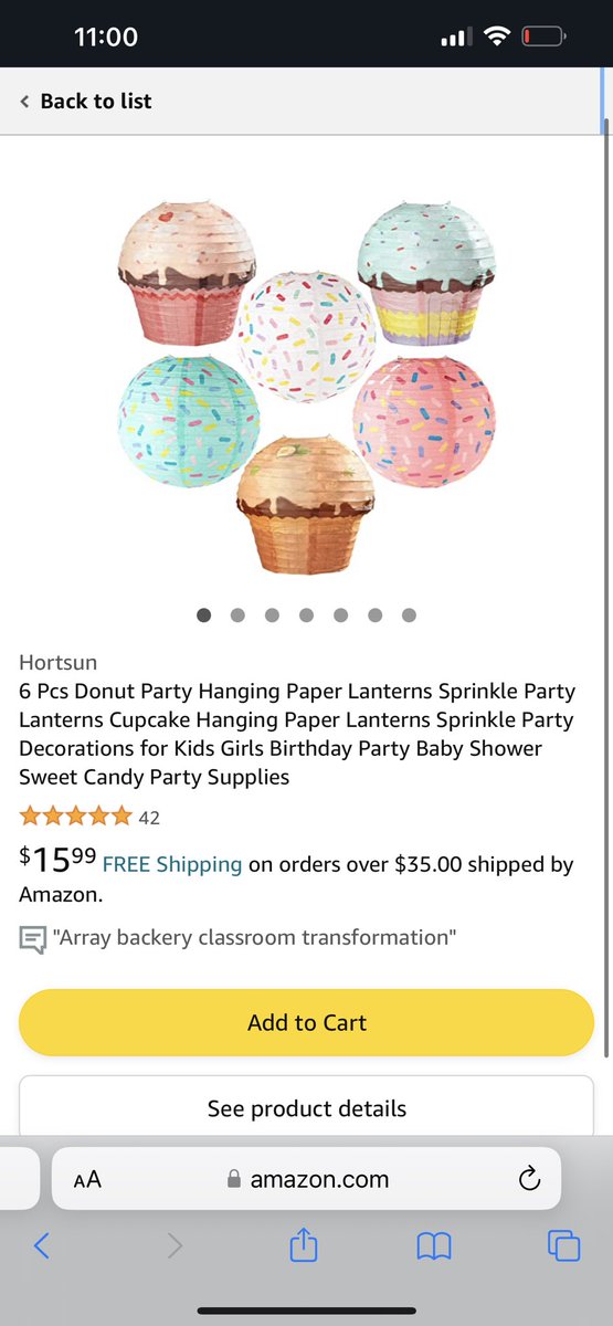 Next week, we will have our multiplication bakery! Please help me by a RT or possibly donating this item to my classroom. I would love use the decorations and transform my classroom to a bakery. TY #clearthelist2023 #teachersoftwitter 
amazon.com/hz/wishlist/ls…