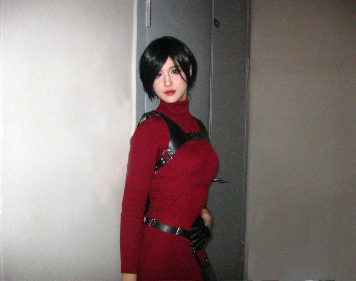 ruazhua's tweet photo. Ada Wong cos
#ResidentEvil 
#ResidentEvil4Remake 
#cosplay https://t.co/GeP3WHlXbQ