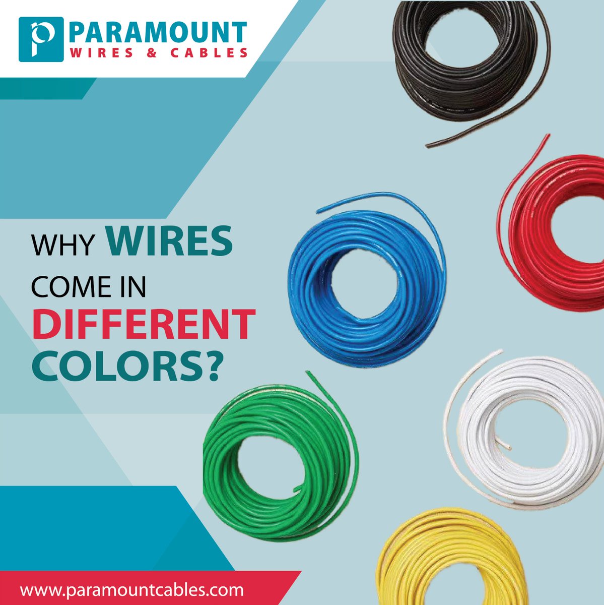 ParamountCables's tweet photo. Read on to find out: WHY WIRES COME IN DIFFERENT COLORS ?
Click here to know more : https://t.co/CXdOqoD7S7

#apkebharosekiwire
#paramountcommunications
#paramountwiresandcables
#paramountparivar
#bestwire
#bestcable
#wires
#wiresandcables
#electrician
#electrical
#wiring https://t.co/mwaubfjsSG