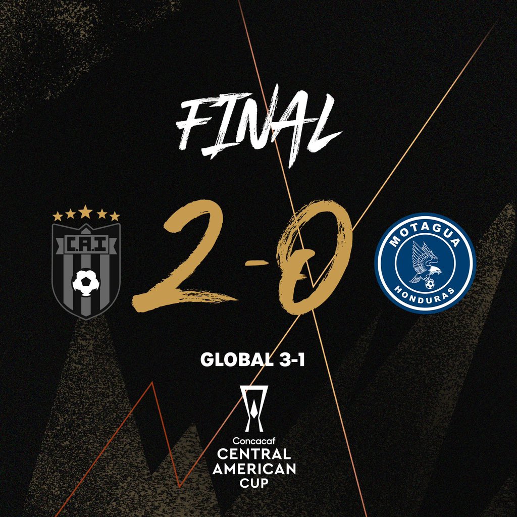 ¡RESULTADO FINAL 🤩🤩🔥!

Nos llevamos el triunfo de local 2-0 sobre el <a href="/MOTAGUAcom/">Fútbol Club Motagua</a> y avanzamos a las semifinales de <a href="/thechampions/">Concacaf Champions Cup</a>. ¡Gran trabajo vikingos! 

#EstoEsCAI 🖤💛