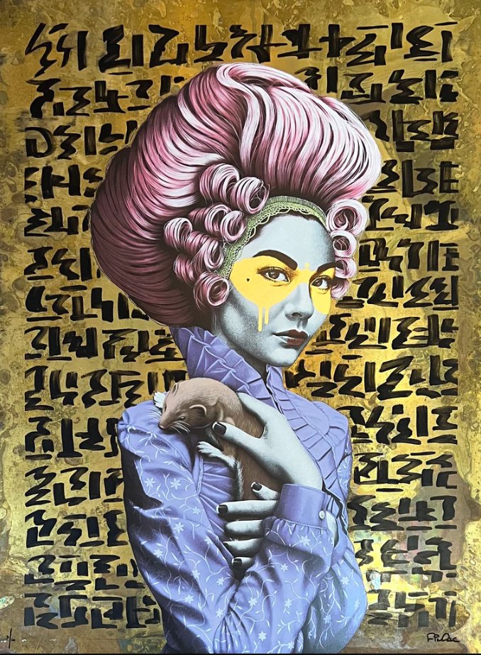 funny_video_pic's tweet photo. https://t.co/KlyjzFHvVn
Tulleries Hand Finished Brass No 3 HPM Silkscreen Print by Fin DAC
#animal #animalart #animals #animalsart #art #graffiti #streetart #2022 #Animal #Baroque #Black Forest #Brass #Corroded #Designer #Ferret #Fin DAC #Fine Art Paper #Gold #Gold Leaf & Foil... https://t.co/Vrgc4VFnTw