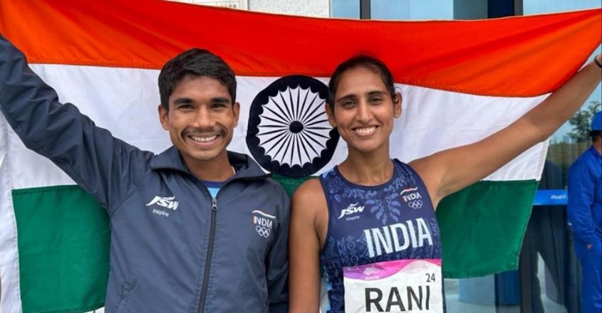 During the COVID-19 lockdown 24-year old Ram Baboo dug ditches under MNREGA. Previously he'd worked as a waiter. But he never lost sight of his goal - to be an athlete. Today he won Asian Games🥉 in the 35km race walk mixed team that allowed 📷 to equal it's best ever Asiad tally