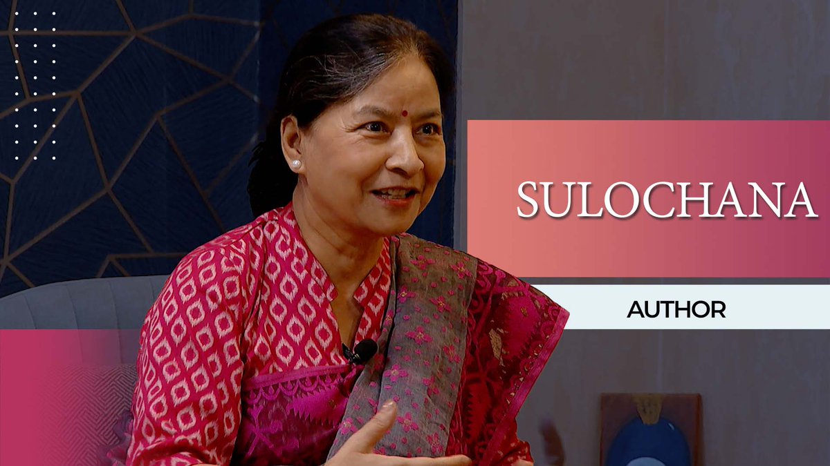 Galaxy4KNepal's tweet photo. Sulochana - Author | LIVE In Conversation
Full Conversation: https://t.co/OQDyymupuX
#Galaxy4K  #GalaxyThisMorning #LIVEInConversation https://t.co/sk7JcF9BlM