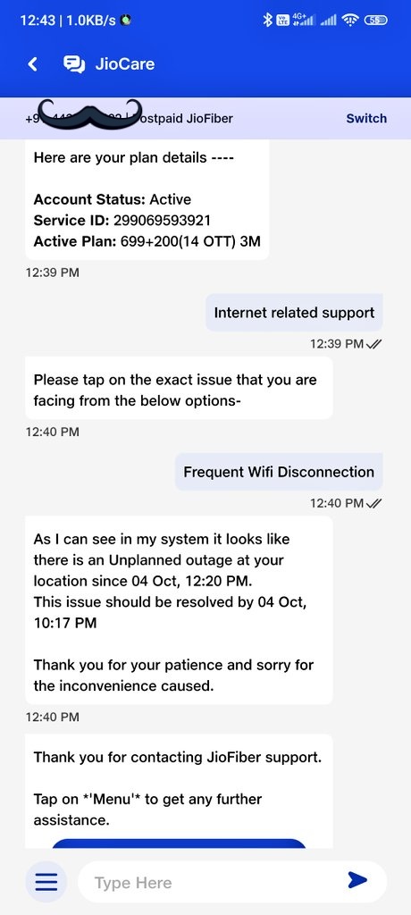Arun Raj (@arun_raj27) on Twitter photo 3 days I'm facing network issues, what kinda service are you providing. How can do my internet dependency work? Please address this issue asap and report the reason <a href="/reliancejio/">Reliance Jio</a>
Location: puzhal, Redhill 3 days I'm facing network issues, what kinda service are you providing. How can do my internet dependency work? Please address this issue asap and report the reason <a href="/reliancejio/">Reliance Jio</a>
Location: puzhal, Redhill
