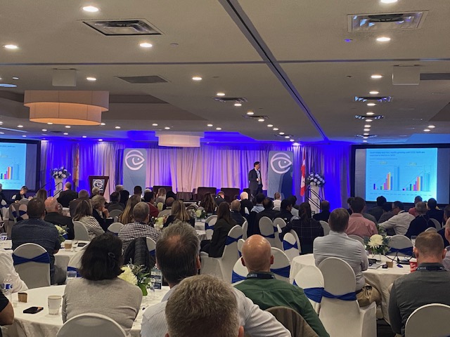 🦐🐟 Our Executive Director, Lisa Goché has touched down in New Brunswick for the @GSA_Seafood Responsible Seafood Summit - joining over 300 seafood thought leaders discussing the foremost issues shaping the future of the industry!