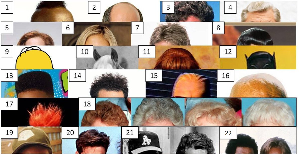 Wer  kann die meisten Köpfe den TV-Kultserien zuordnen? Wer mehr als 6 schafft, bekommt eine Freikarte für den Kultserien-Vortrag von Ingo Irsigler am 5.  Oktober. shorturl.at/myC59 #hofheim #taunus #rheinmain #mtk #vhs #volkshochschule #tv #tvserien #medien