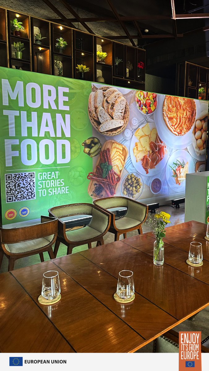 morethanfoodind's tweet photo. And we’re all set for #BanterOverBrunch!
#MoreThanFood #EUFood #EuropeanUnion https://t.co/j5NYJSfcK9