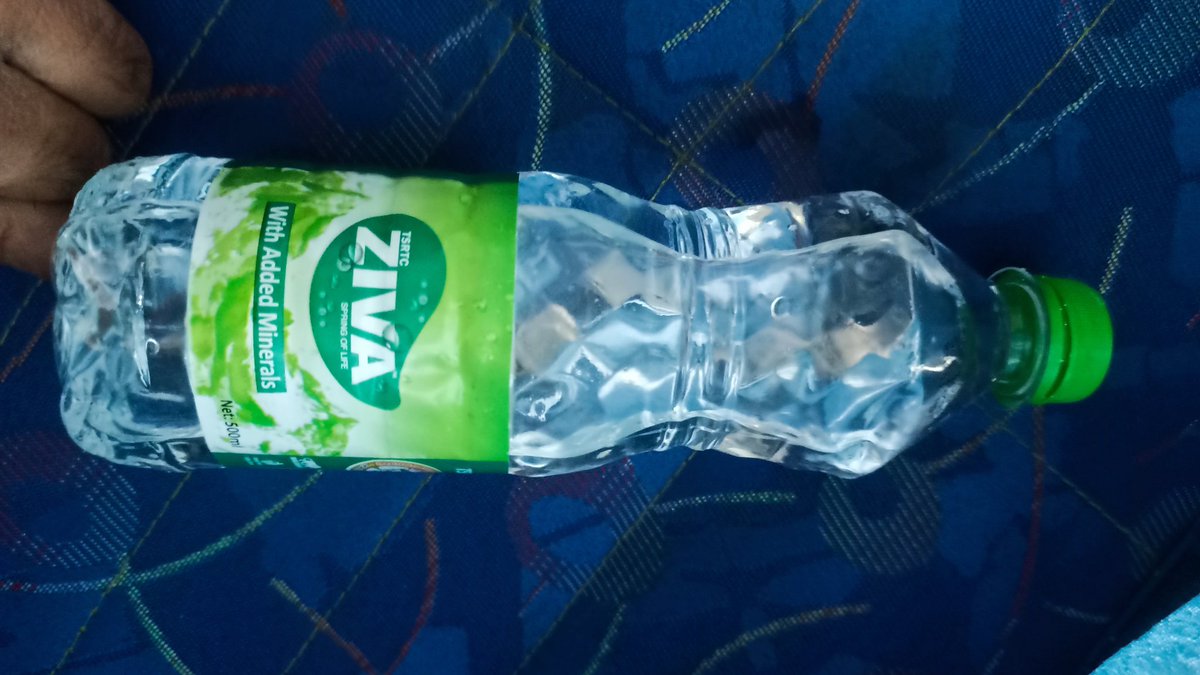 tallamnaveen's tweet photo. I am requesting TSRTC MD Sajjanar sir, providing a 500ml water bottle in Rajadhani bus service. Commuters misusing them. 300 ml enough.. save water. Most of the commuters have been leaving  half of half water bottle in the bus. @tsrtcmdoffice https://t.co/udtfW1AeSJ
