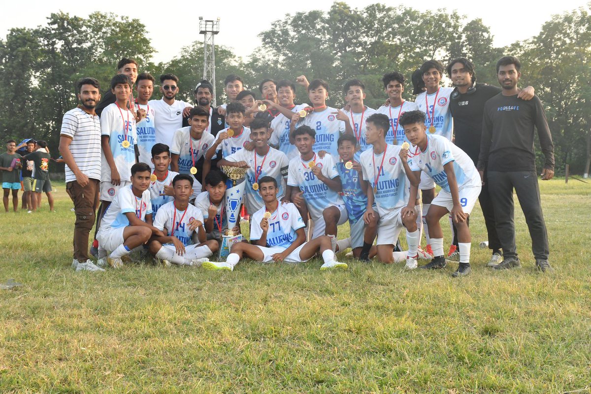 TechtroSUFC's tweet image. &quot;Double Triumph! SWADES United FC Conquers Under-17 Category for the Second Consecutive Year, Adding to an Impressive Collection of 5 State Trophies. The relentless spirit and skill of these young athletes know no bounds. Here&apos;s to rewriting records and etching a legacy