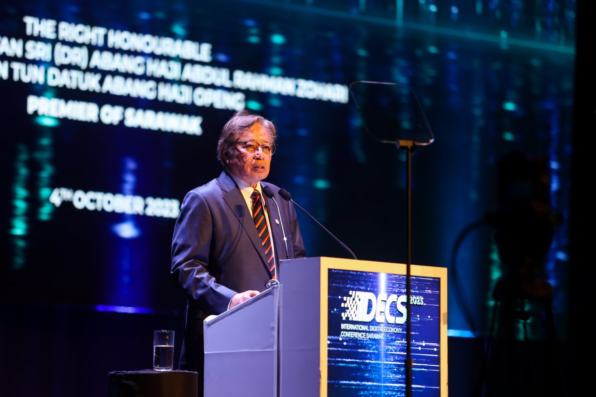 WCITIDECS2023's tweet image. The official opening ceremony marks the start of WCIT|IDECS 2023!

We were honoured by the presence of The Right Honourable Datuk Patinggi Tan Sri (Dr) Abang Haji Abdul Rahman Zohari bin Tun Datuk Abang Haji Openg, Premier of Sarawak.

#WCITIDECS2023 #WCIT2023 #IDECS2023