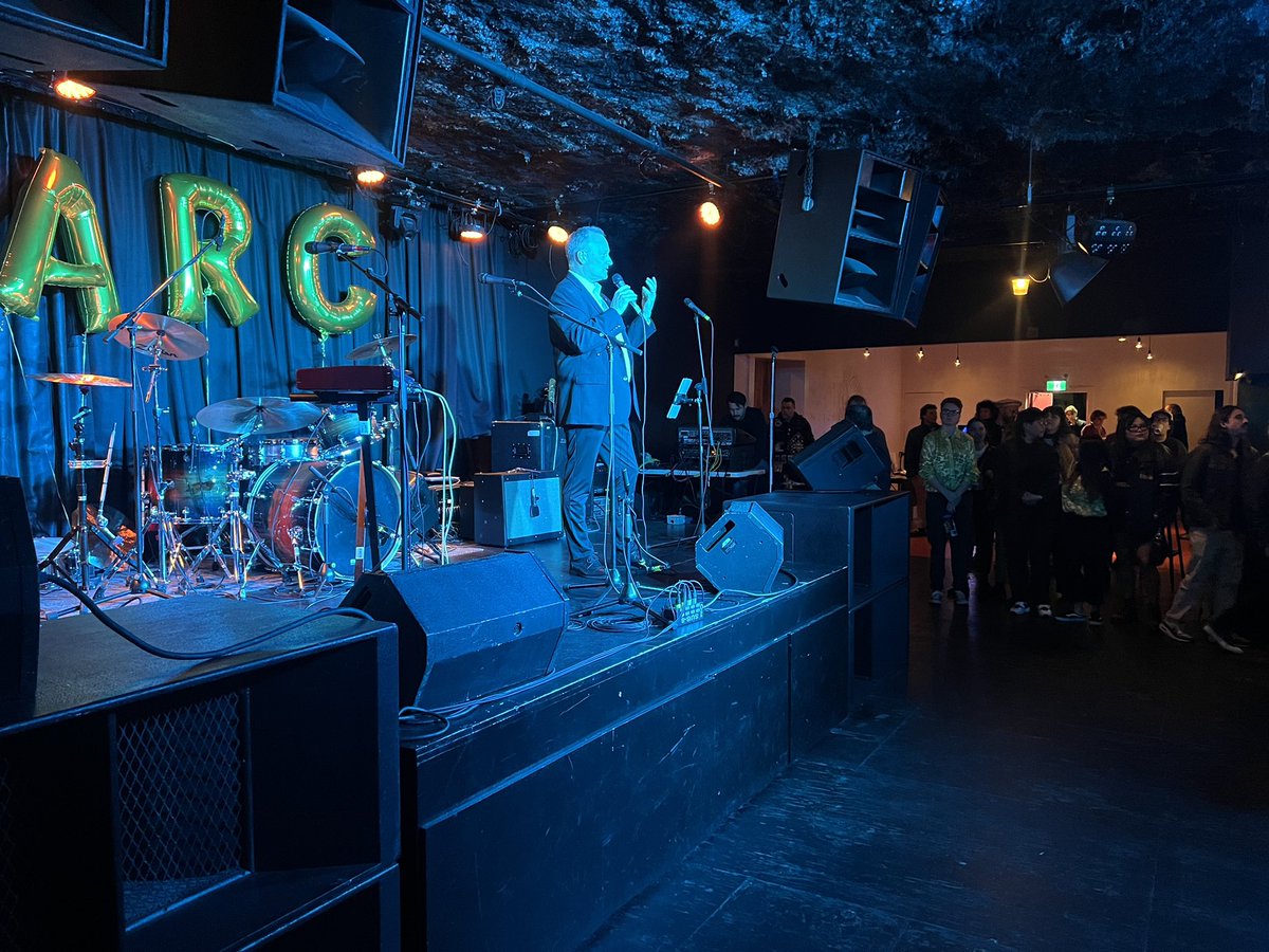 BobDEithKC's tweet photo. Excited to attend the opening night of the @musicbc #ARCAccelerator program showcase! Congrats to the incredible talent on stage.🎶 Our govt remains steadfast in supporting music through the Amplify BC program administered by @creativebcs. https://t.co/YEgjKZziuG