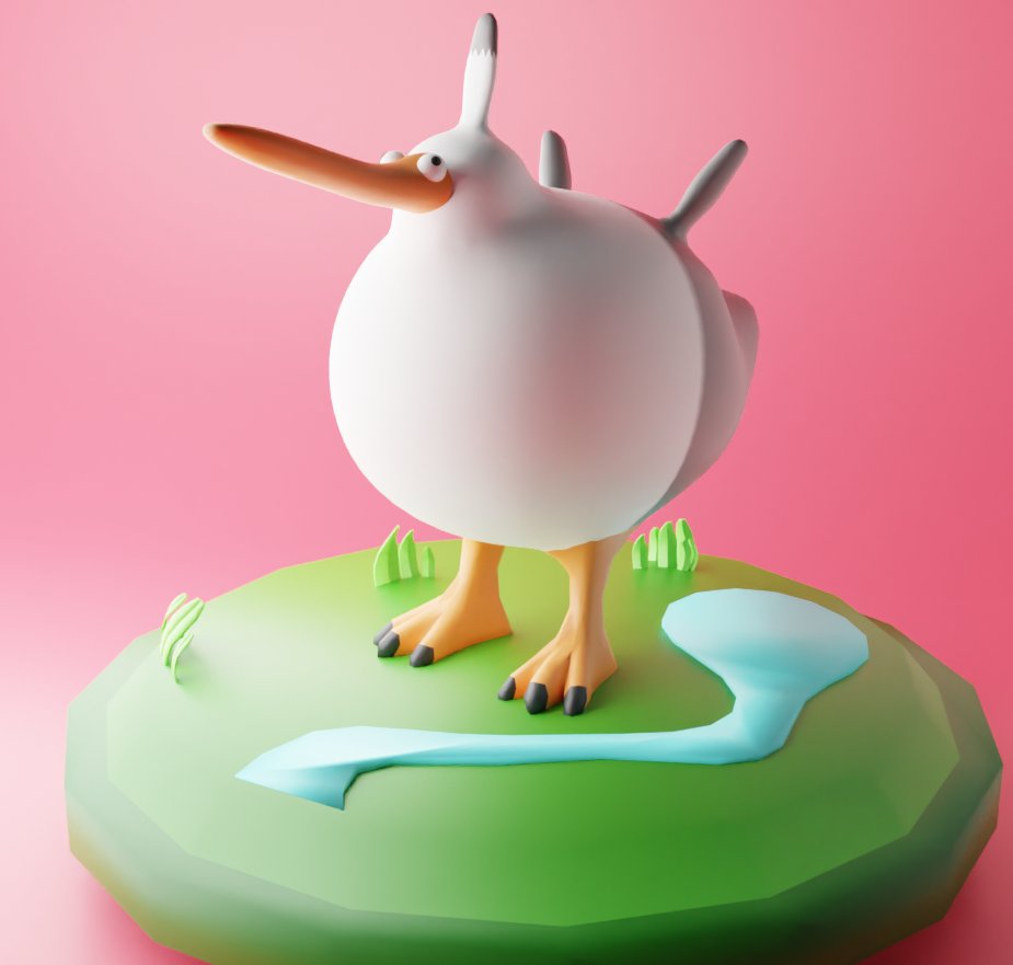 Sclooshy3D's tweet photo. Hello! I'm a new 3D creator and have a passion for making character models and other things of the sort! I'll be posting progress updates and final products of my work so stick around for it!

#blender #blenderart #3dart https://t.co/lTpiFSFDEb