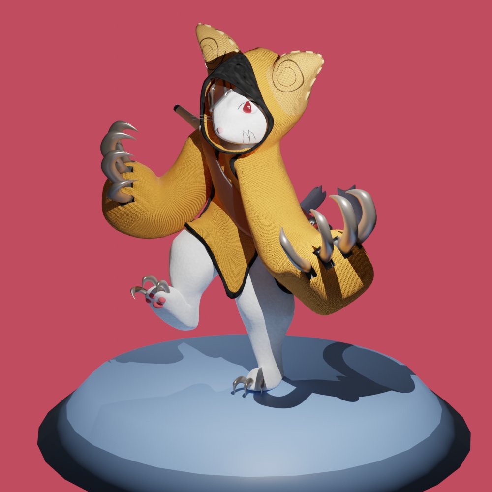 Sclooshy3D's tweet photo. Hello! I'm a new 3D creator and have a passion for making character models and other things of the sort! I'll be posting progress updates and final products of my work so stick around for it!

#blender #blenderart #3dart https://t.co/lTpiFSFDEb