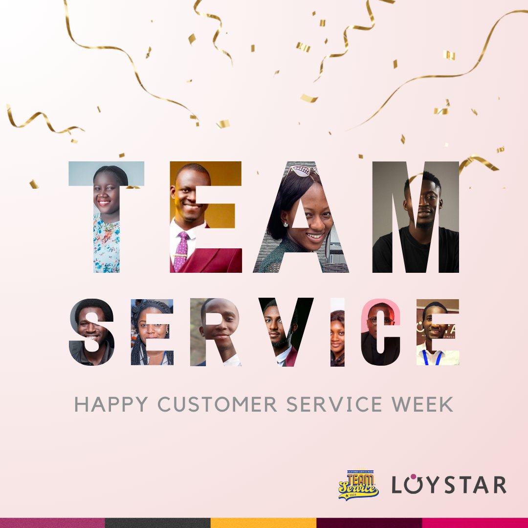 It's Customer Service Week!
We are taking time to celebrate the theme: "Team Service".
It's a good time to remember that, regardless of your role, we all work together as a team for a common goal.
Happy Customer Service Week. 🎊 
#csweek #teamservice #customerserviceweek2023