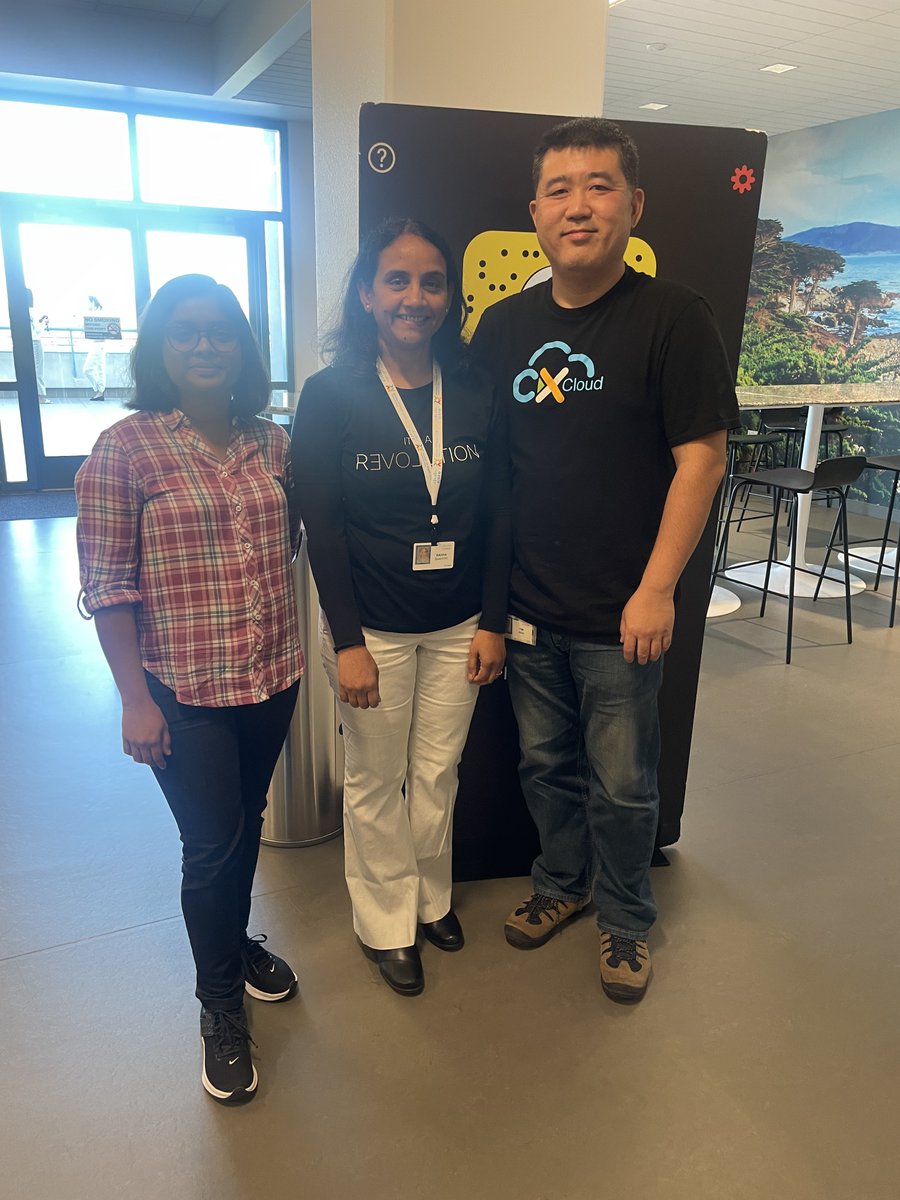 ShastriRadha's tweet photo. @alistairwildman Wonderful meeting CX colleagues @ Aishwarya, Tim this afternoon! Happy#CXDay @Cisco #LoveWhereYouWork https://t.co/kWu0gsAjTC