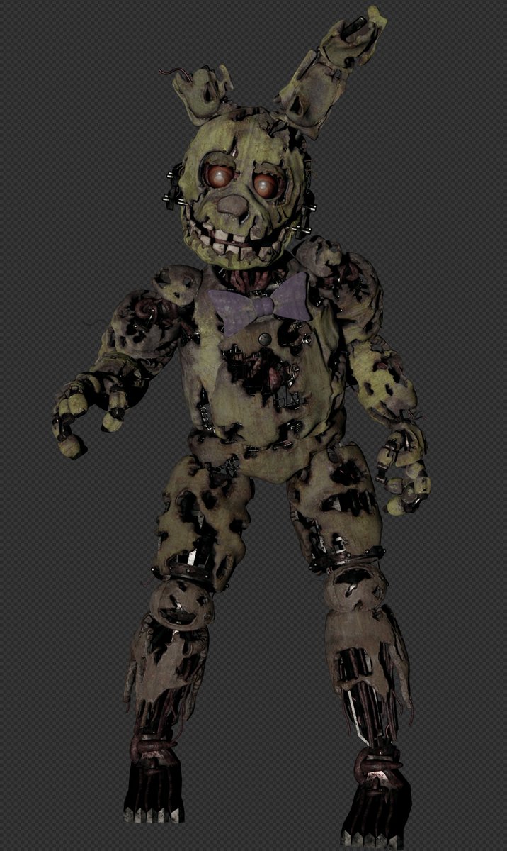 C4D / FNAF 4) redesigned nightmares release! by JOYFRED1983 on