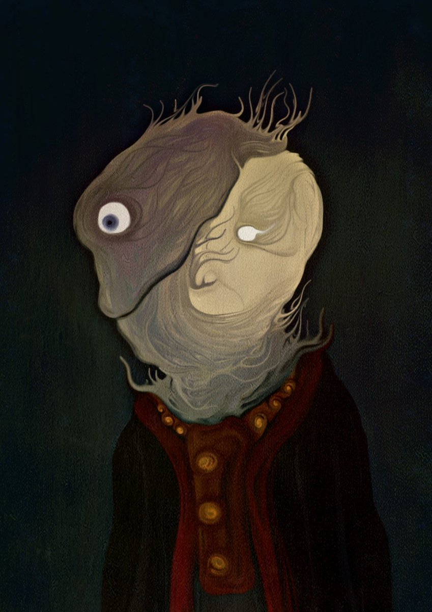 ProfBeyond's tweet image. Aside from their morbid paintings, the true horrors of the Medullan Esotery lie within the academy itself.