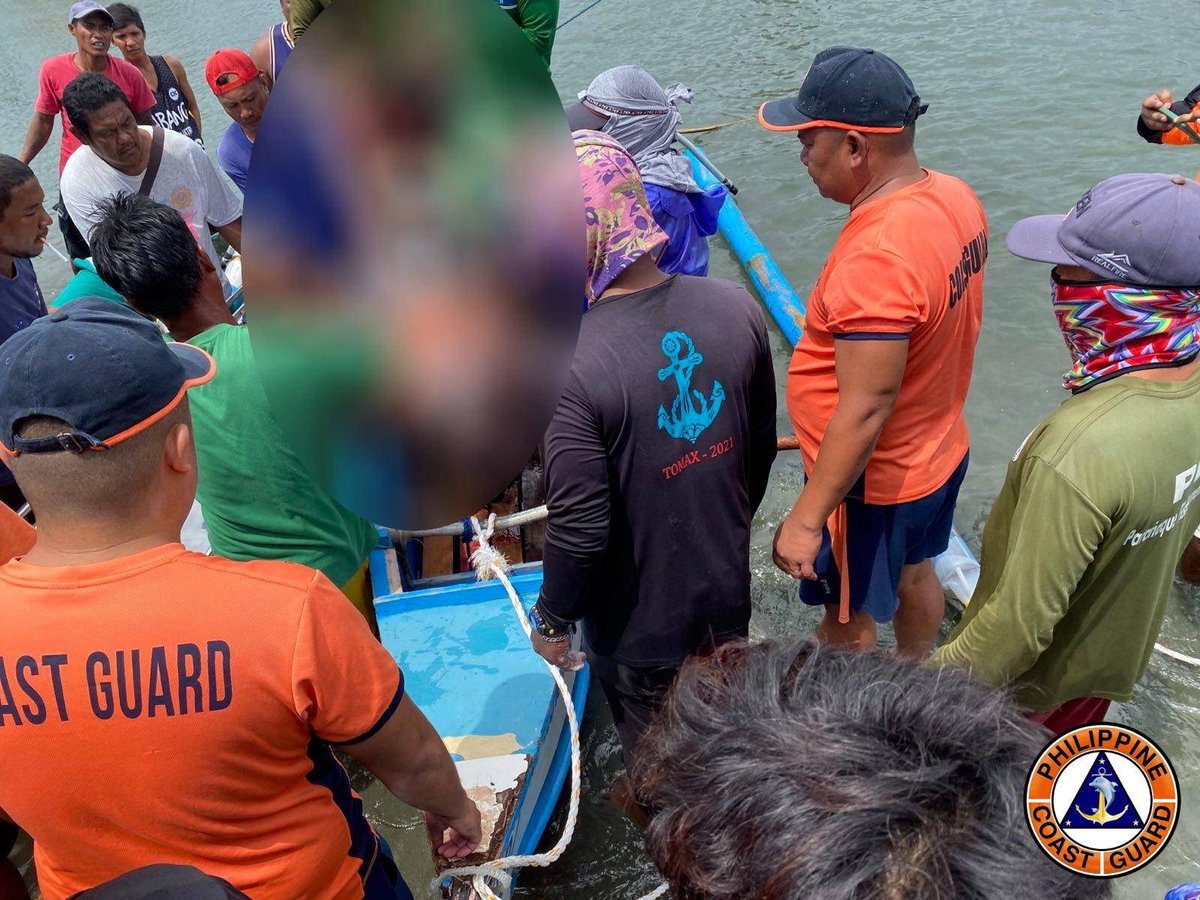 jaytaryela's tweet photo. PCG Investigates Maritime Incident Involving Capsized Fishing Boat and Casualties 

The Philippine Coast Guard (PCG) is currently conducting a thorough investigation into a maritime incident that resulted in the capsizing of a Filipino Fishing Boat (FFB) DEARYN on October 2, 2023. The incident occurred approximately 180 nautical miles from Agno, Pangasinan, after the vessel was hit by an unidentified vessel.

The following individuals have been identified as casualties of the incident:

1. Boat Captain Dexter Laudencia
   Address: Calapandayan, Subic, Zambales
   Age: 47

2. Boat Crew Romeo Mejeco
   Address: Calapandayan, Subic, Zambales
   Age: 38

3. Boat Crew Benedicto Olandria
   Address: Calapandayan, Subic, Zambales
   Age: 62

The eleven (11) fishermen who survived have provided their accounts of the incident. According to their statements, on October 2, 2023, at approximately 4:20 a.m., while FFB DEARYN was moored at their payao, adverse weather conditions and darkness may have contributed to their boat not being detected by the passing unidentified vessel, thus resulting to the incident. They further shared that they used their small service boats to transport the bodies of their fallen companions to Infanta, Pangasinan, as their fishing boat had sustained significant damage.

The PCG is diligently cross-referencing the fishermen's accounts, along with the date and time, to identify the vessels that passed through the exact location of the incident. Efforts are being made to ascertain the identity of the vessel involved, and once identified, the PCG will reach out to the flag of the vessel and her next port of call for further investigation.

The PCG is committed to ensuring a thorough and impartial investigation into this tragic incident. Updates on the investigation will be provided as new information becomes available. The PCG extends our deepest condolences to the families and loved ones of Captain Dexter Laudencia, Boat Crew Romeo Mejeco, and Boat Crew Benedicto Olandria.
