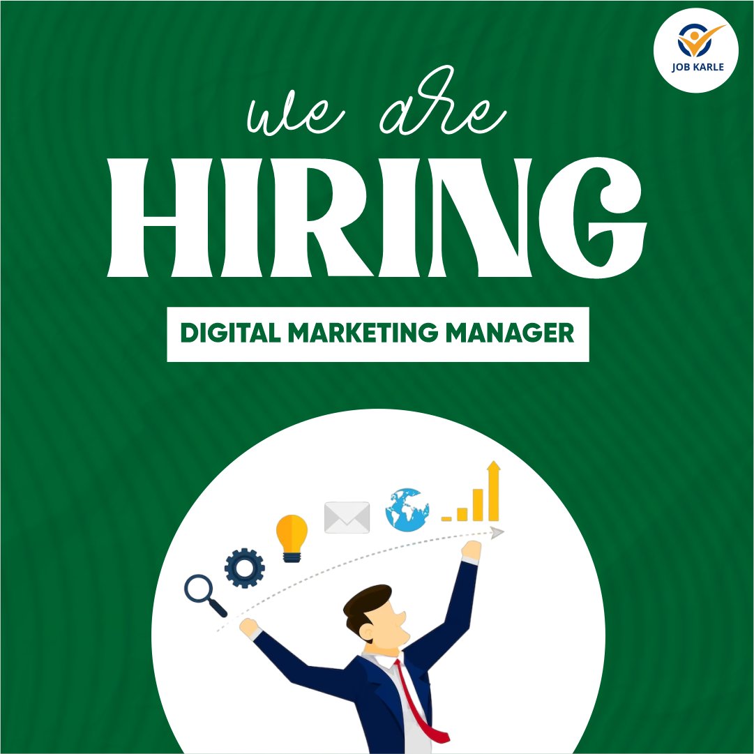 KarleJob's tweet photo. WE ARE HIRING!!!
DIGITAL MARKETING MANAGER
DM US NOW

#career #hr #business #jobsearch #hiringnow #th #recruiting #ProudIndian #motivation #jobhunt #hiring #marketing #javascript #jobseekers #life #work #job #jobfair #employment #humanresources #instagood #digitalmarketingmanag https://t.co/AqLnO2LIKX