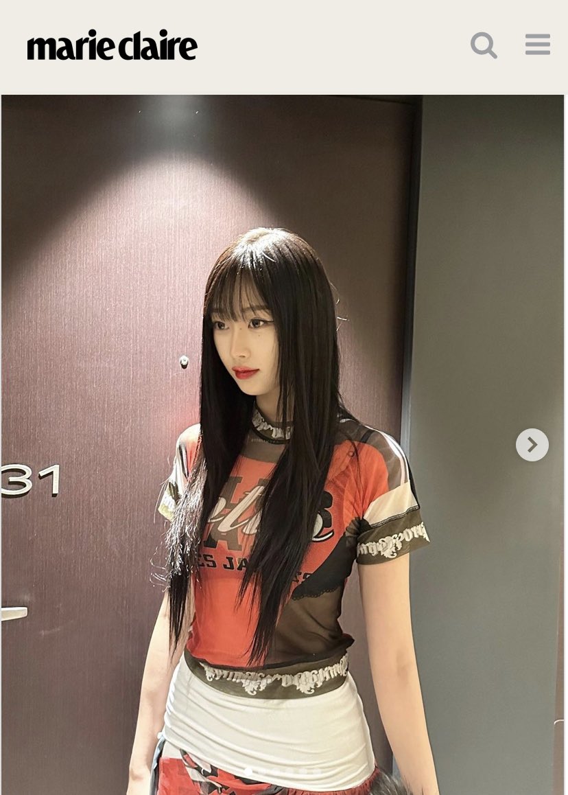 uchgaeri's tweet photo. #GISELLE mentioned in Marie Claire Korea article about stars who are visiting the PFW 2024 S/S collection

aespa Giselle appeared in the SS24 collection of a Berlin based brand, Ottolinger.

Giselle showed her charm in black long hair and red see-through dress with a sporty vibe. https://t.co/r0YjtGV8Py