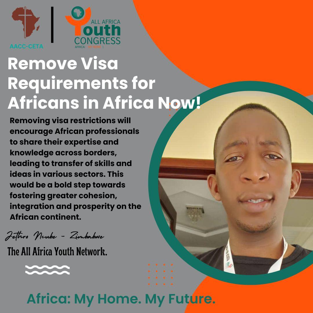 By eliminating barriers to travel, Africa can showcase its rich natural landscapes, historical sites and vibrant cities, attracting more visitors and boosting local economies.
#AfricaMyHomeMyFuture, #Agenda2063, #VisaFreeAfrica4Africans
@AaccCeta 
@muyunga_brian 
@LesmoreGEzkiel