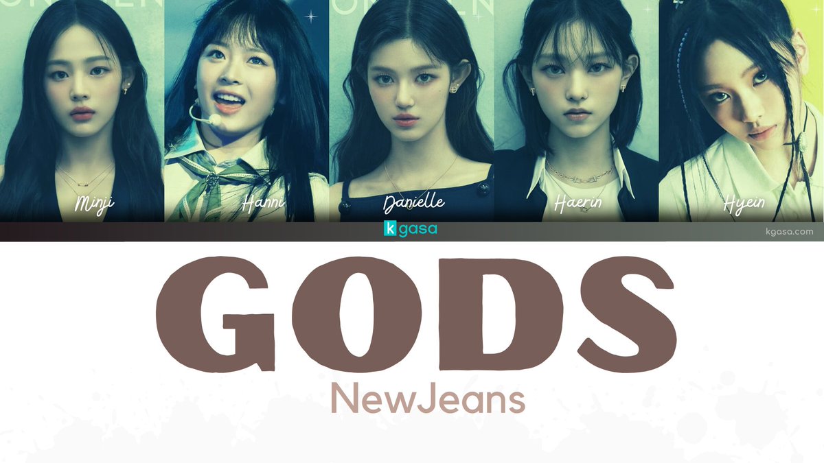 KgasaZ's tweet photo. NewJeans - GODS Lyrics | Worlds 2023 Anthem - League of Legends
https://t.co/M6iyfDvs39 #NewJeans #뉴진스 
#NewJeans_GODS #Worlds2023
#Time_to_NewJeans https://t.co/k9Ffg7ctIz
