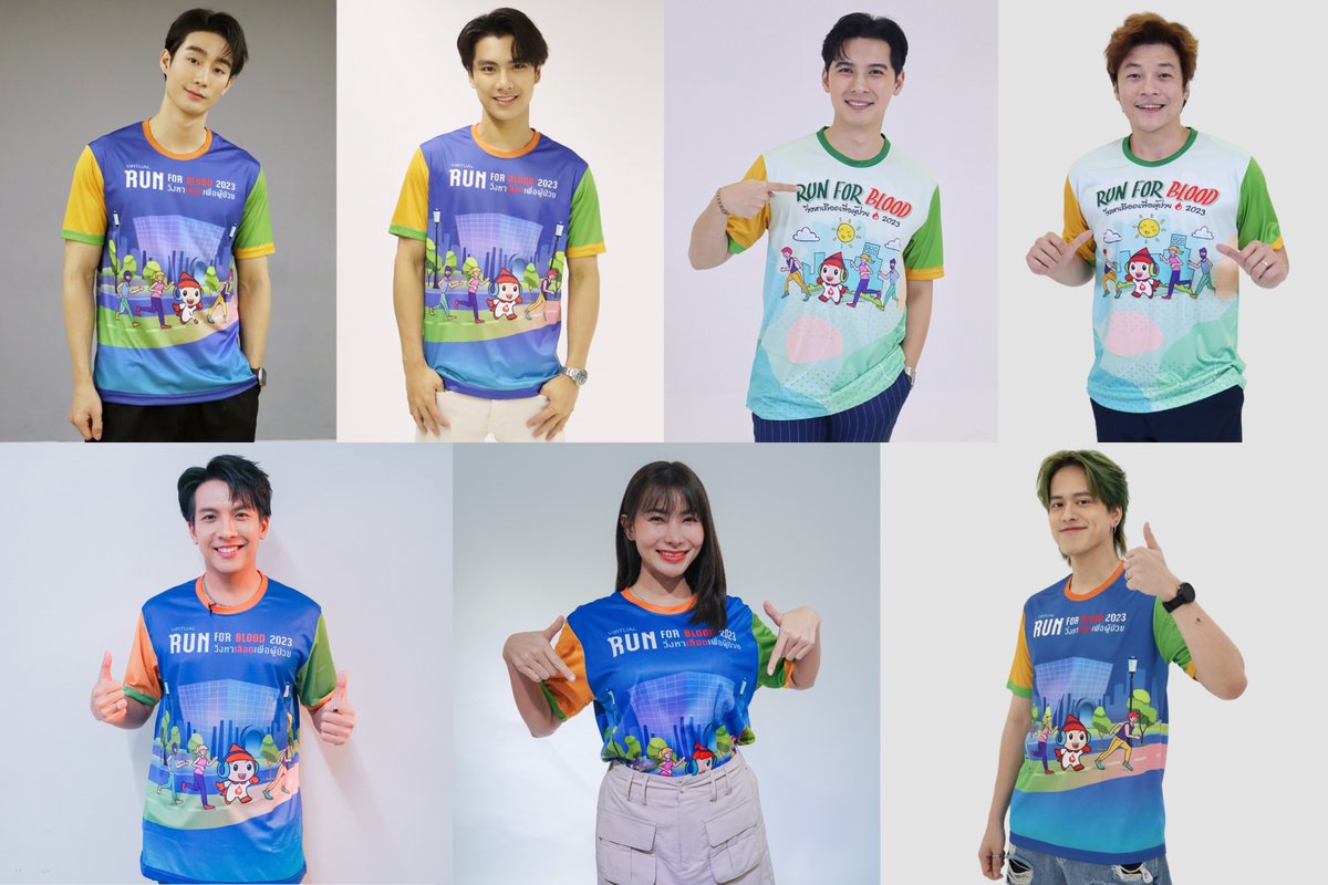 TripleclickTH's tweet photo. ฟอส - โอม - ข้าวทิพย์ - เต๋า - ภูร์ พร้อม ดีเจแคน ดีเจโก ชวนคนไทยแสดงพลังแห่งการให้ ผ่านโครงการ “RUN FOR BLOOD วิ่งหาเลือด เพื่อผู้ป่วย 2023”
อ่านเพิ่มเติม 📍https://t.co/TJOwYkMRyi
#RUNFORBLOOD #วิ่งหาเลือดเพื่อผู้ป่วย
#fforce_ #ohmpawat #เต๋าภูศิลป์ #kaothip_tidadin #ข้าวทิพย์ธิดาดิน