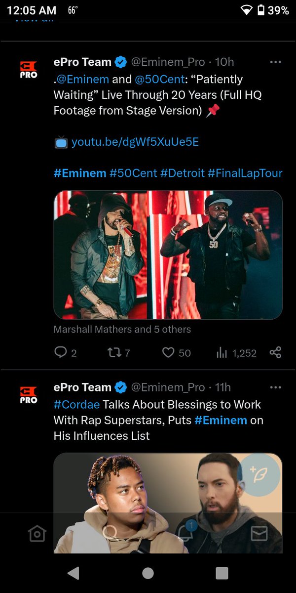 ... kisses and hugs, em 
Shout out everyone from both of us ❤️ wish us luck 🙏#slimshady #eminem #shadyrecords #shade45 #momsspaghetti #treminem #stans #idontknow :) 

XOXO <a href="/Eminem/">Marshall Mathers</a> 🧔🏻🧸
