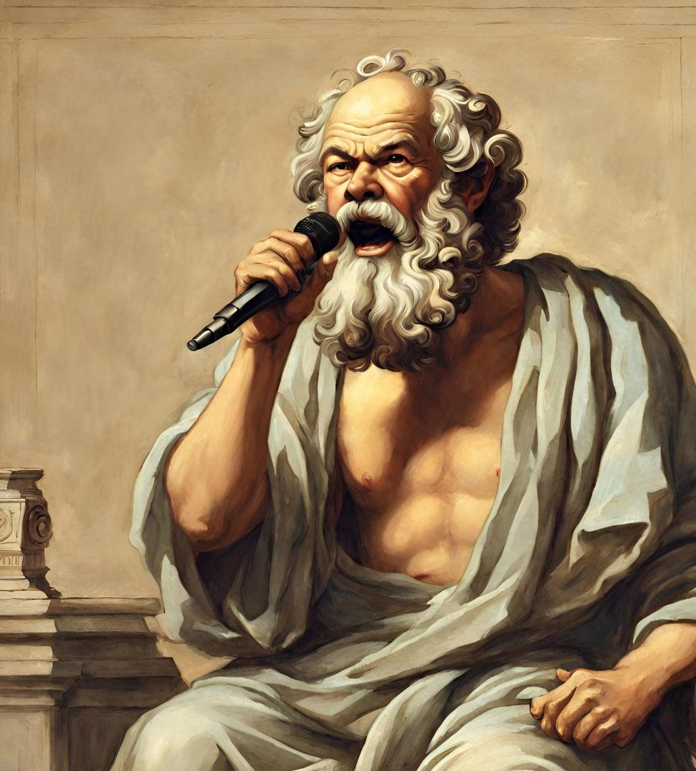 O que Sócrates estará a cantar ou a dizer? 🤔😆