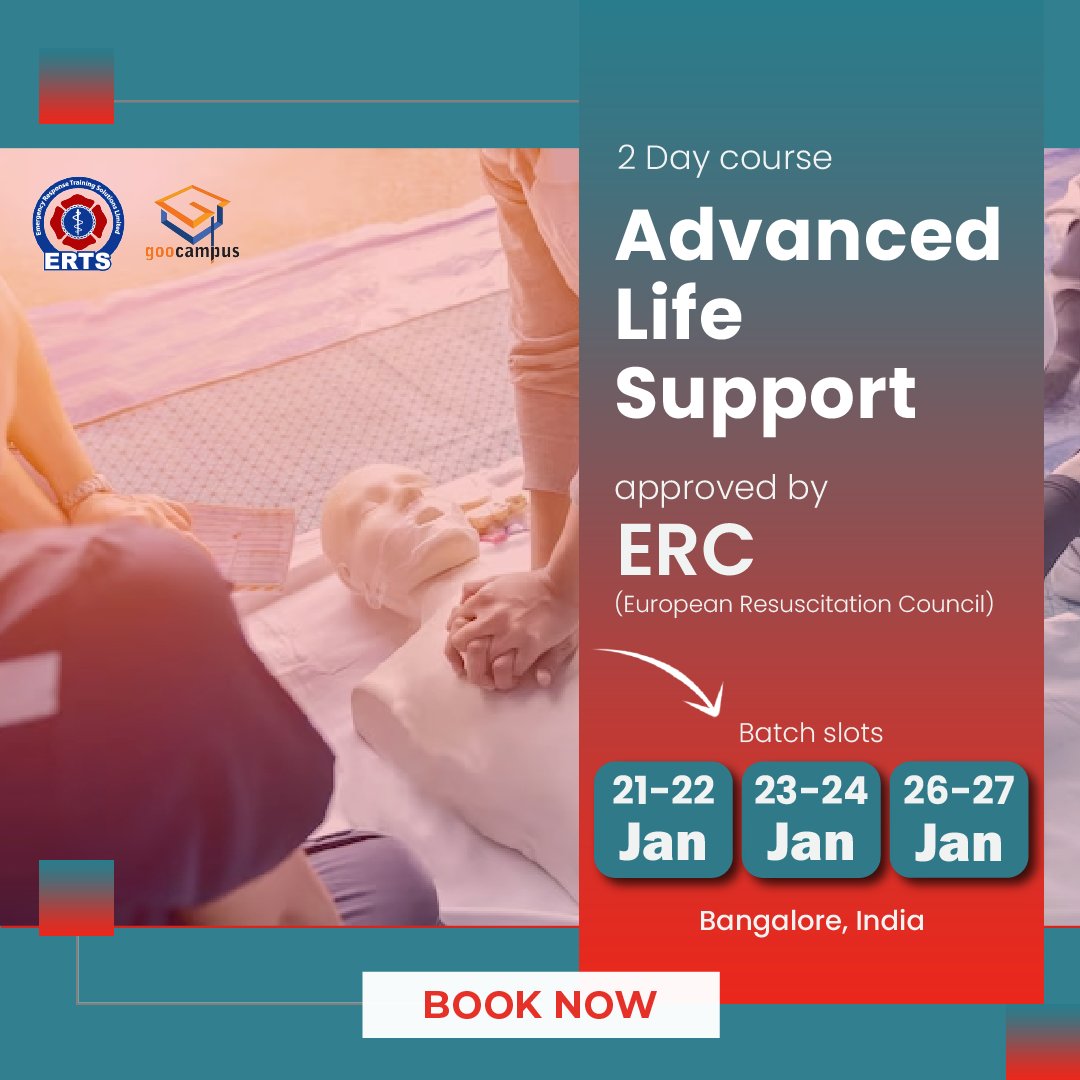 goocampus_in's tweet image. ALS slots for January is now open!
Book your slot now, link to register: goocampusuk.com/als-course
.
.
#goocampus #ALS #advancedlifesupport #alsinbangalore #bangalore