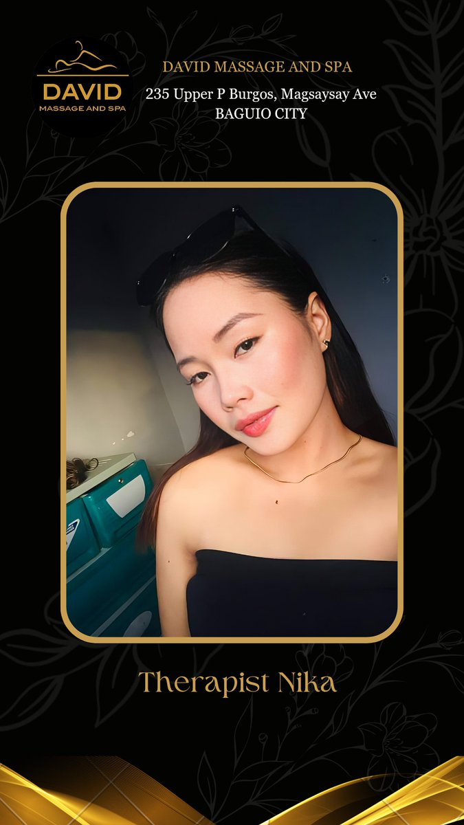 DavidMassage_'s tweet photo. Massage?
Our Female Therapist ✨
#Baguioarea https://t.co/ghv2fv30RI
