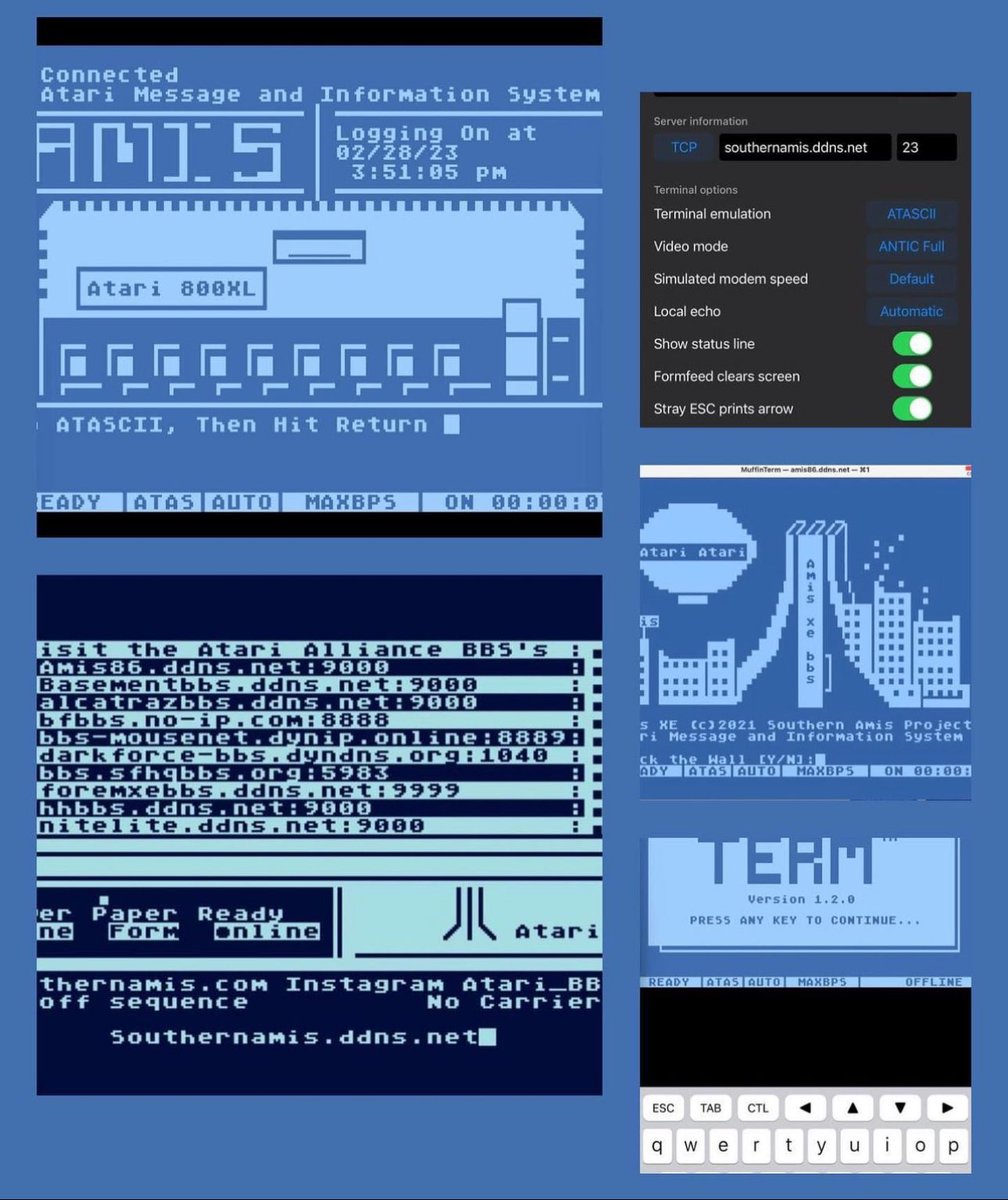 atari_bbs's tweet photo. #sysop doing #atari sysop things…. so more people know you can connect to a #bbs in 2023 - https://t.co/JhwXRPnedy to learn more https://t.co/grepz8cvDJ