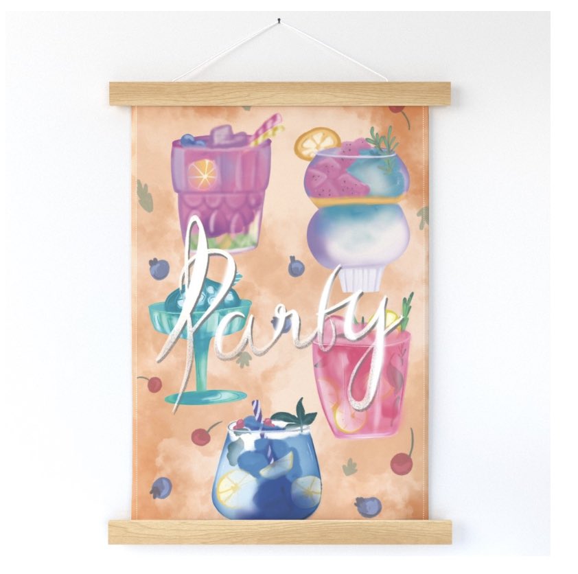 RaveenaBaskaran's tweet image. Entry for this week’s #spoonflowerdesignchallenge 🍹🍾

Festive beverages- cocktail party with blue curaçao 💙🥶

I love drinks which uses #bluecuraçao it looks so dreamy and fantasy ☺️☺️🦄🧞‍♀️

#spoonflower #spoonflowerteatowel #spoonflowerwallhanging #spoonflowermakers