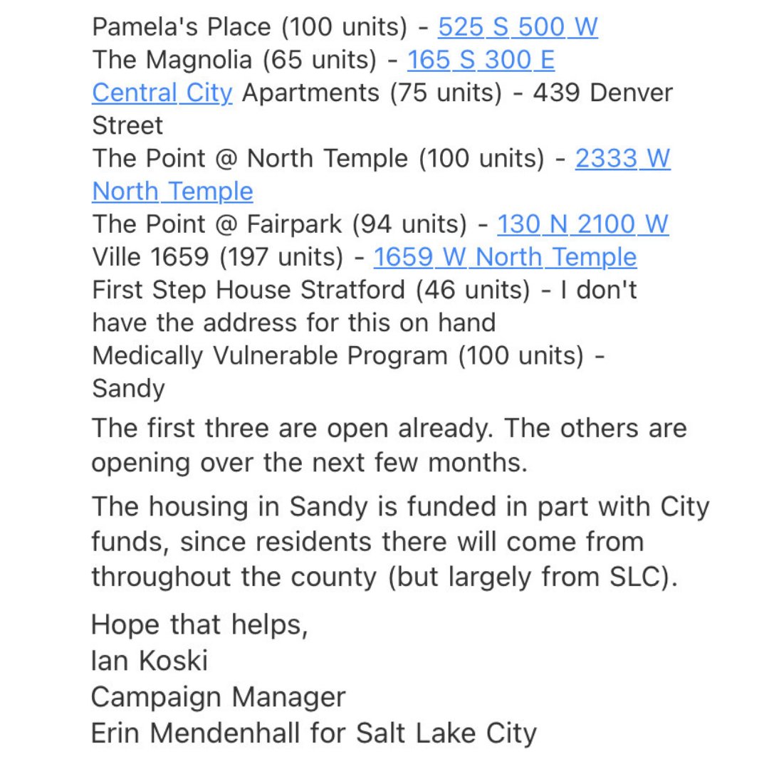 During a recent debate, the mayor misrepresented that 300 units of permanent housing for unsheltered people is “still under construction.” She was referring to what her campaign manager included in his chart of 297 “accomplished” permanent housing units: the Medically Vulnerable