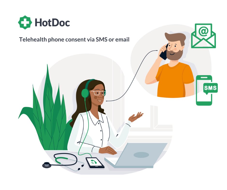 👋 HotDoc's Telehealth Phone Bulk Billing Consent Is Coming Soon! If you are a current HotDoc customer and would like to register your clinic to trial this clikc here hubs.li/Q024glsP0 #hotdoc #patientengagement #medicare #bulkbilling