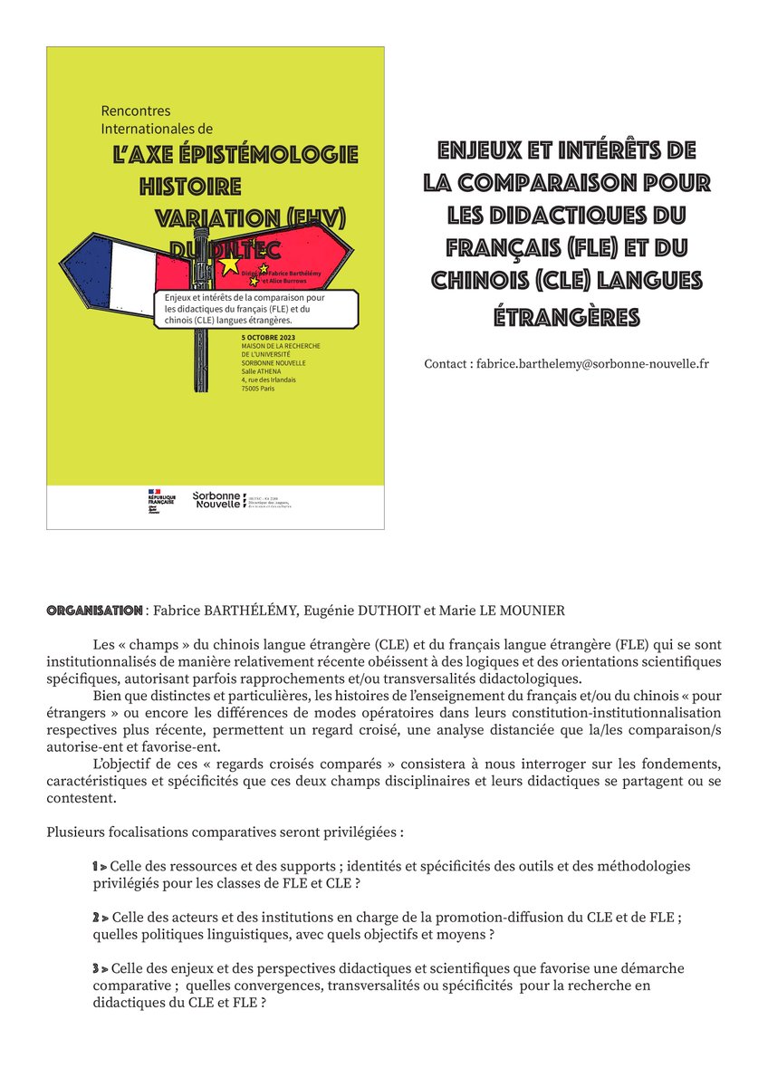 DILTEC Lab Sorbonne Nouvelle tweet media